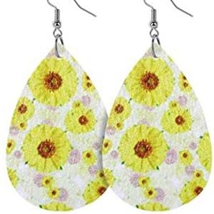 🌱 Faux Leather Vegan Earrings 5/$25